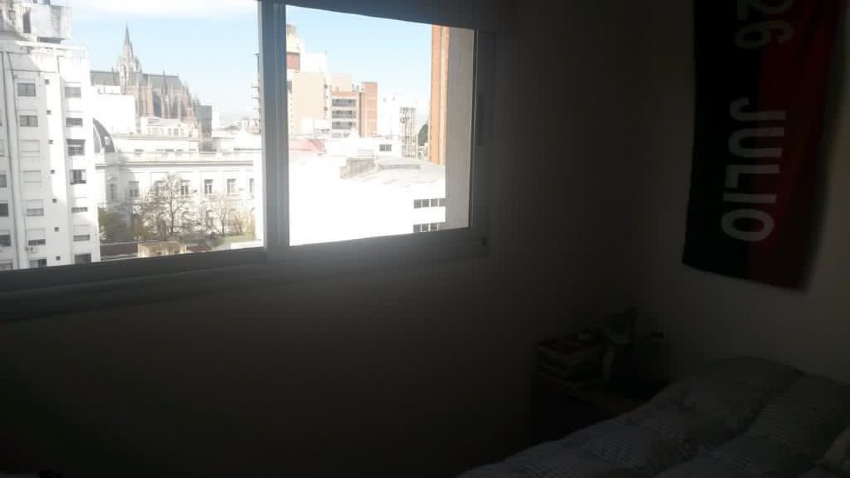 Alquiler departamento de un Dormitorio al Frente a metros de tribunales de la ciudad de La Plata